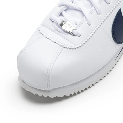 Nike Women's Shoes Cortez Basic Sl Bg Sports Shoes Casual Shoes Breathable Classic White Shoes Sneakers 904764-106
