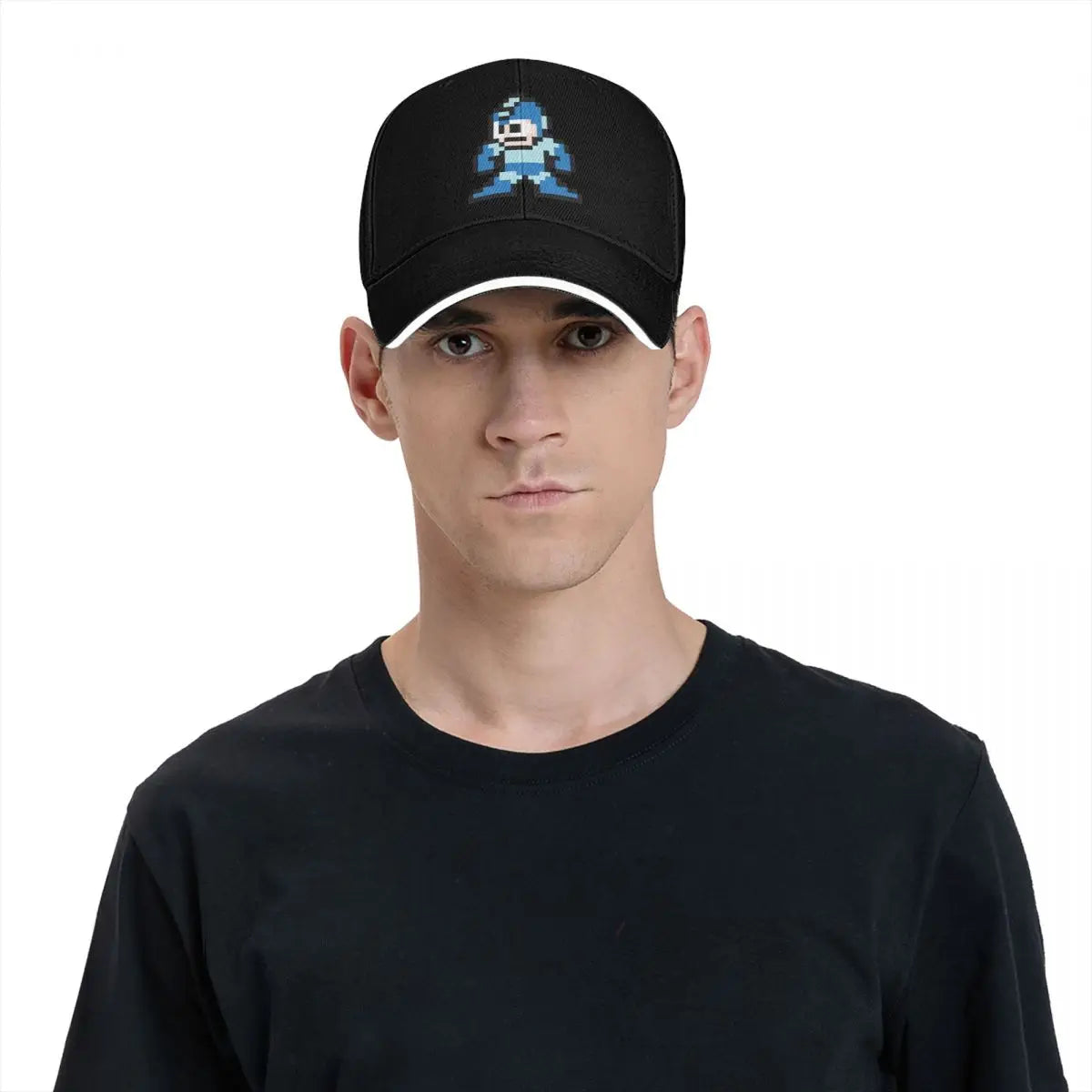 Megaman 8bits Baseball Cap Luxury Hat Golf Hood sun caps Golf Women Men's