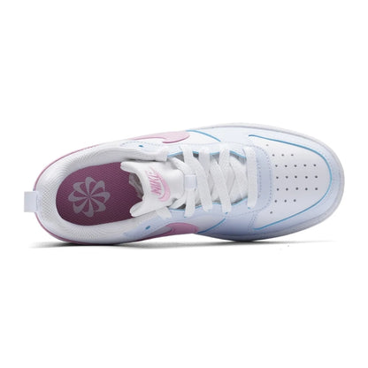 Nike Women's Shoes Court Borough Low (Gs) Sports Shoes, Lightweight, Comfortable, Casual, Trendy Low-Top Sneakers Iq2725-101