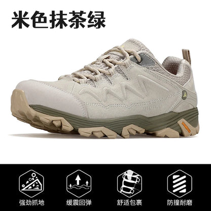 HUMTTO Zapatillas de senderismo para hombre, calzado de invierno para deportes al aire libre, escalada y caza, zapatillas de trekking cálidas para mujer, botines tácticos