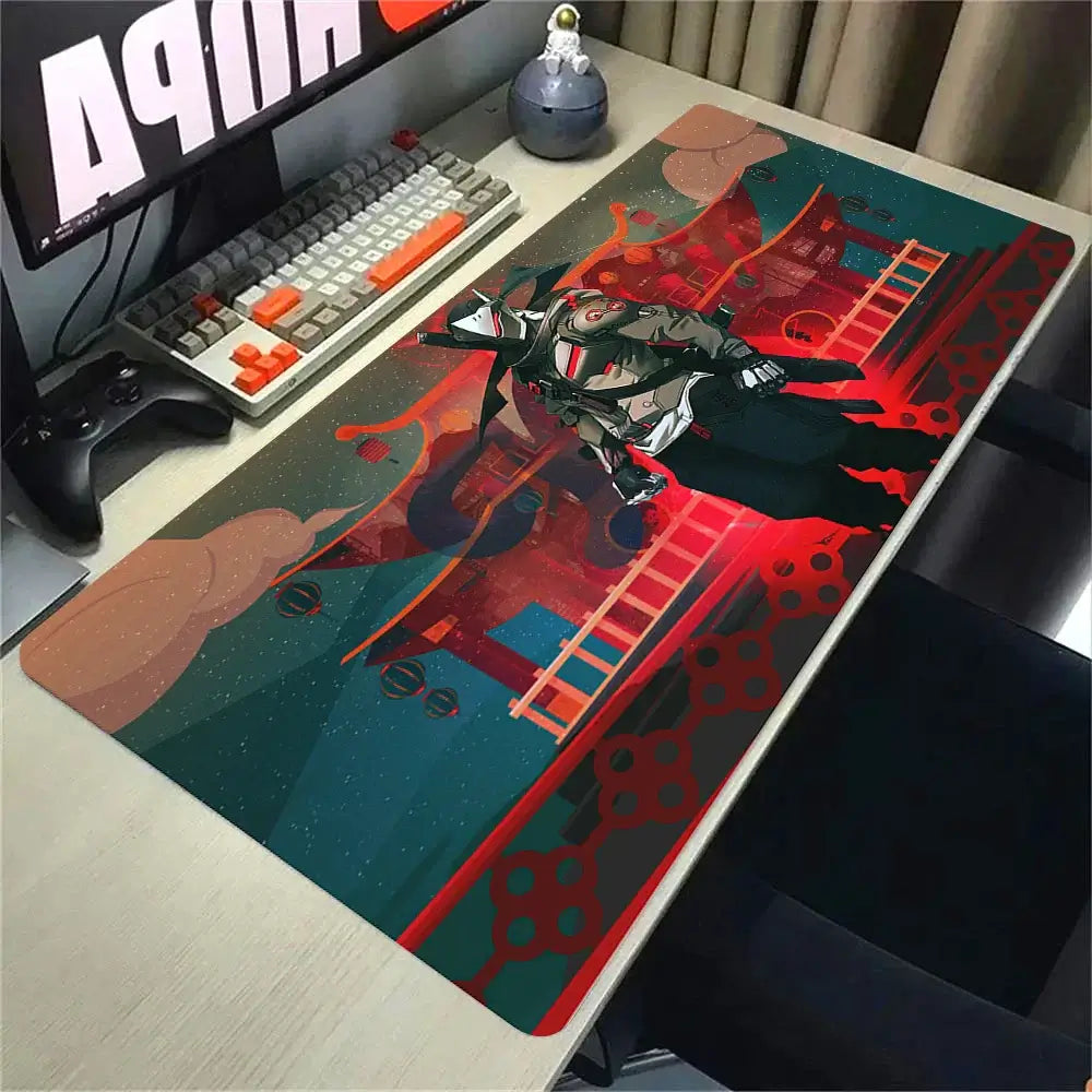Overwatch 2 Gaming Accessories Mouse Pad Gamer Cabinet Pc Big Desk Mat Computer Keyboard Desks Xxl Mousepad Anime Large Mausepad, Produit gaming premium Fraquane, équipement gamer