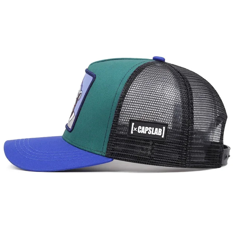 New High Quality Outdoor Sport Black Panther Baseball Cap Spring And Summer Embroidered Adjustable Unisex Hip Hop Dad Mesh Hat