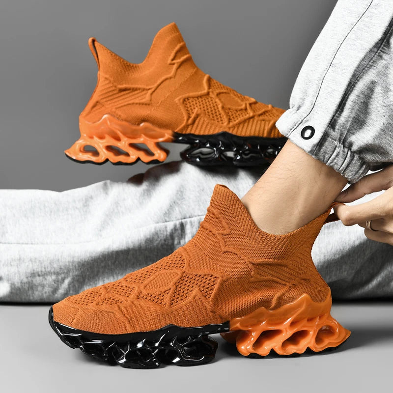 Chaussure Homme Chaussures de course respirantes pour hommes, baskets décontractées pour hommes, chaussures de tennis pour hommes, entraîneur de course, mocassins à la mode, luxe