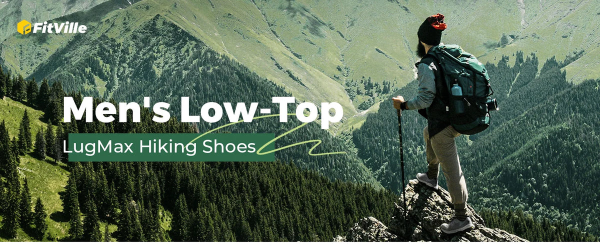 Sneakers larghe Fittington da uomo, scarpe da trekking slip-on, scarpe da corsa da uomo morbide e comode, scarpe da passeggio antiscivolo con supporto per l'arco plantare
