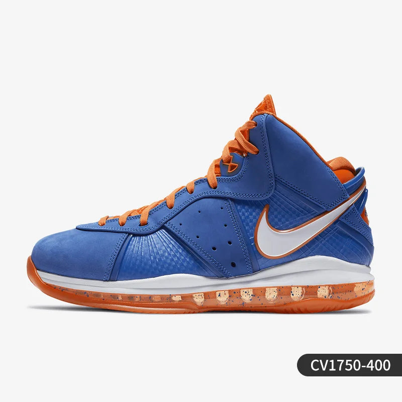 Oryginalne, nowe, wygodne męskie buty sportowe do koszykówki Nike z półwysoką cholewką, model CV1750-400