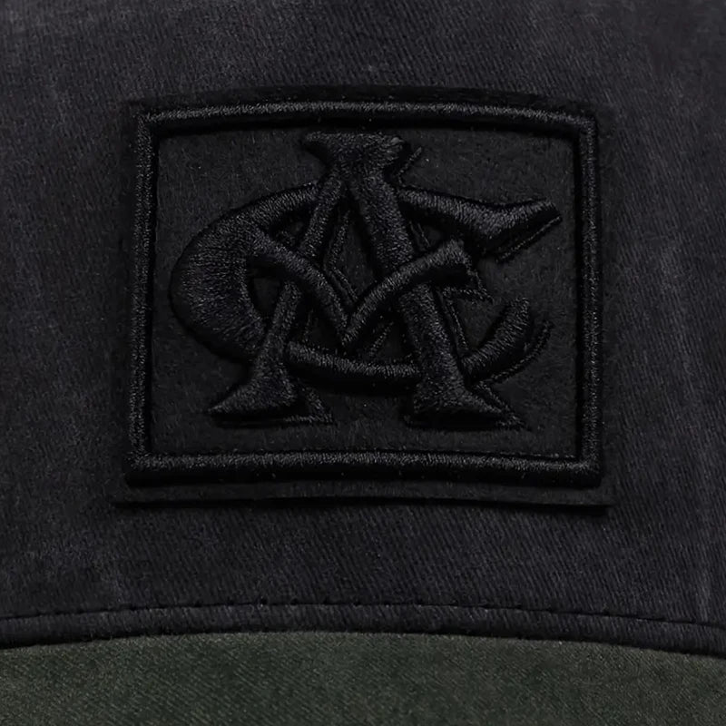 Eenvoudige, modieuze, ademende mesh-pet met 'CA'-borduursel, hiphop-pet, pet voor dagelijks gebruik en vrije tijd, decoratieve pet, unisex baseballpet