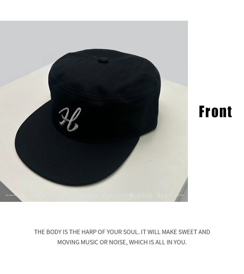 New Men Women Retro Letters Thousand Bird Leopard Print Baseball Hats Sunshade Flat Top Versatile Personal Peaked Caps Fashion