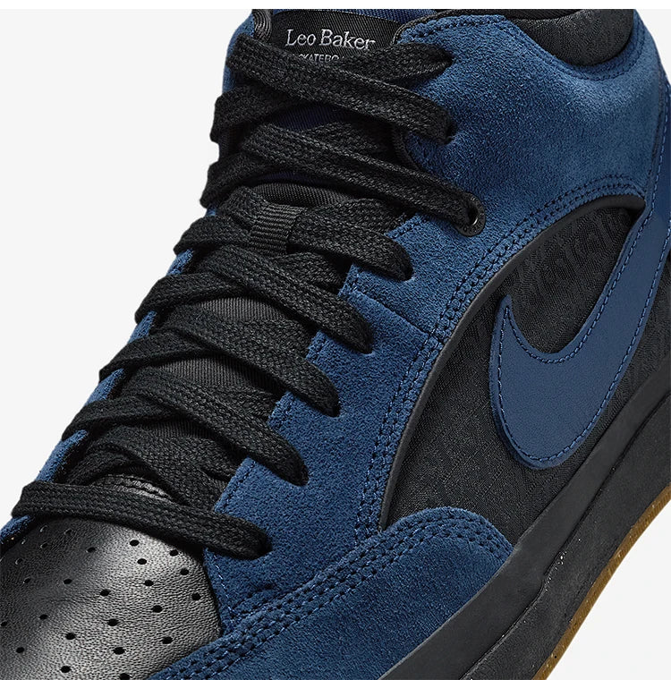 Zapatillas retro informales de skate Nike SB React Leo originales para hombre y mujer DX4361-401