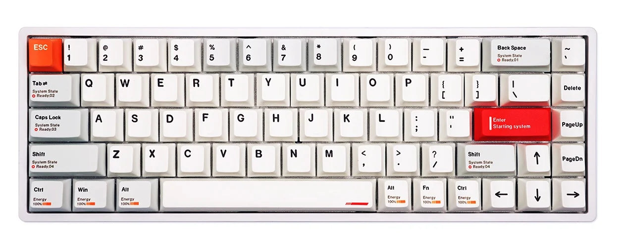 New Everglide AE68Pro Siren Magnetic Axis Gaming Keyboard Original Double Lamp Position RT0.001MM/ADC Direct Connection Keyboard
