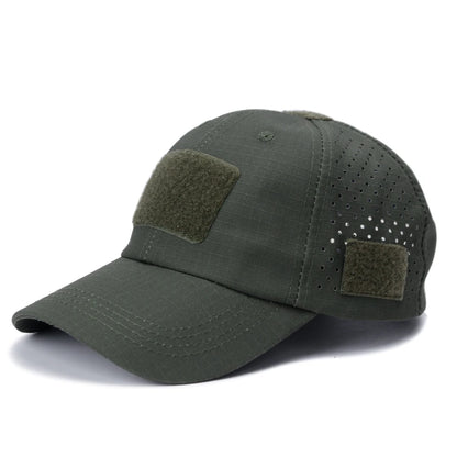 Breathable Camouflage Baseball Cap UV Sun Protection Hat for Outdoor Sports Fishing Camping Hiking Hunting