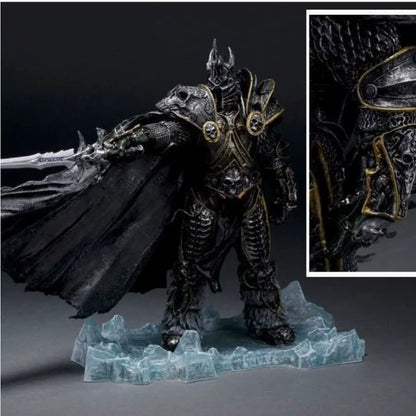 21 cm World of Warcraft Peryferia gamingowe 7. Lich King Illidan Stormrage Model figurki anime Dekoracja biurka Prezenty Zabawki dla dzieci