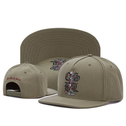 Luxury Cap Gorra Brand Men's Hats Flat Top Baseball Man Cap Adjustable Snapback Gorras Hombre Sports Women Men HipHop Sun Hat