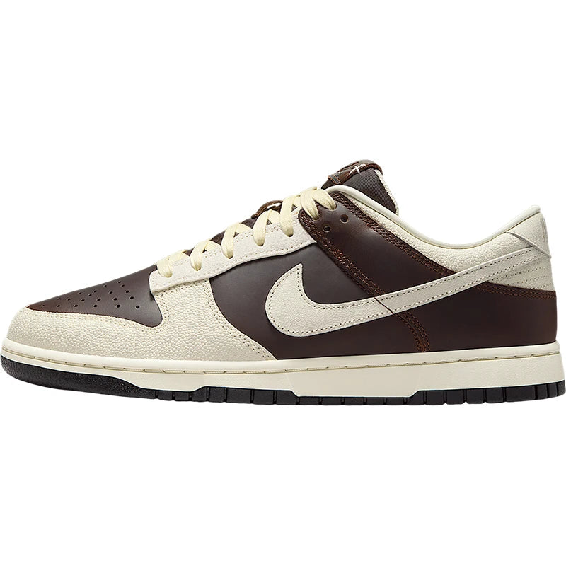 Nike Authentic Dunk Low — Sapatilhas clássicas respiráveis em pele durável para homem IH7333-200