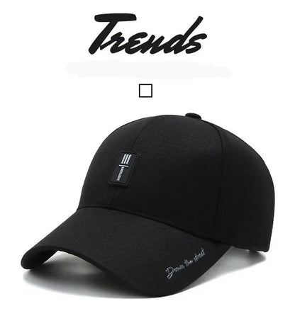 Hat Men's Spring and Autumn Caps, Middle-Aged and Elderly Hats, Four Seasons Casual Sunshade, Men's Baseball Caps
