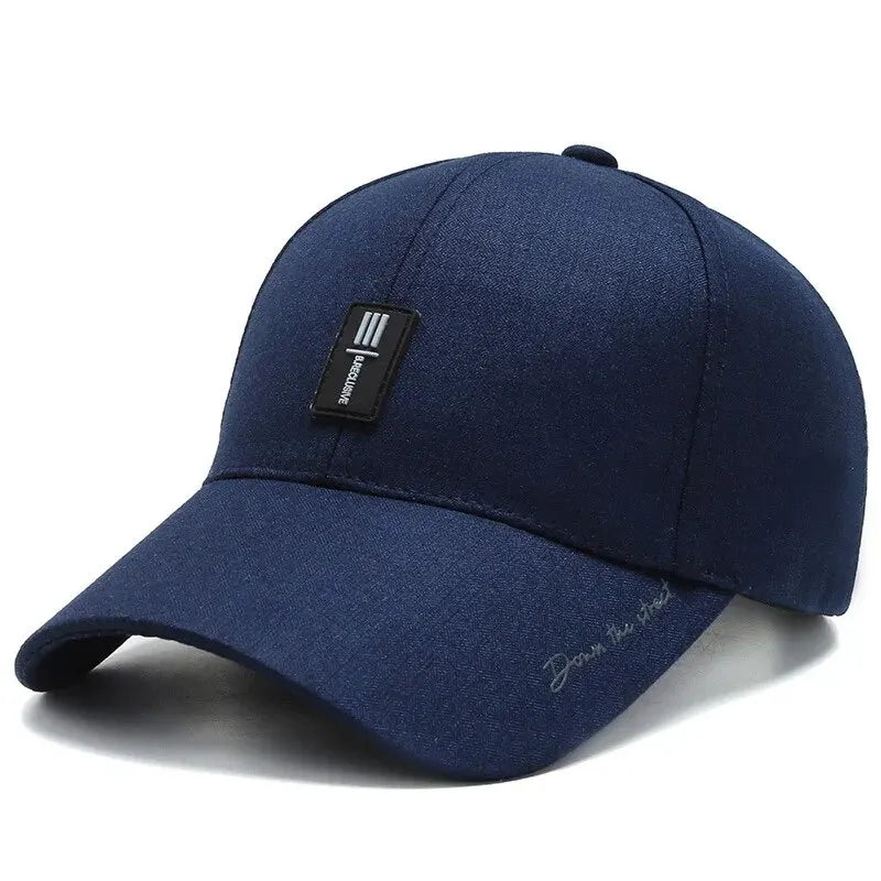 Hat Men's Spring and Autumn Caps, Middle-Aged and Elderly Hats, Four Seasons Casual Sunshade, Men's Baseball Caps