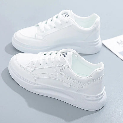 Baskets pour femmes, chaussures de sport tendance, chaussures confortables et décontractées, baskets à lacets pour femmes, Tenis Feminino