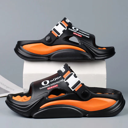 Pantoufles de Massage d'été pour hommes, sandales d'extérieur, plage, diapositives d'intérieur confortables, sabots d'eau, chaussures décontractées, pantoufles de maison pour hommes et femmes