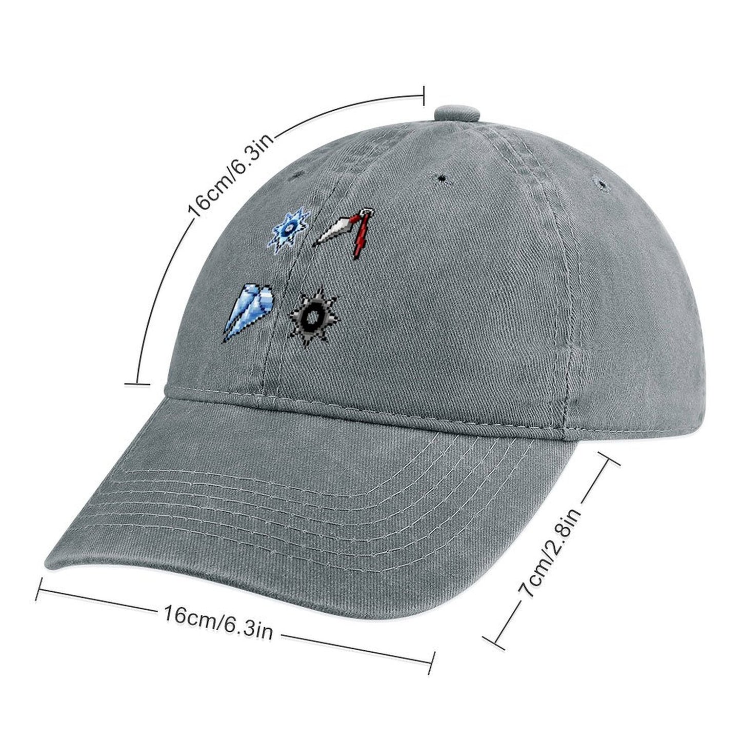 MapleStory Nostalgic Throwing Stars Cowboy Hat Kids Hat Anime Mens Tennis Women'S
