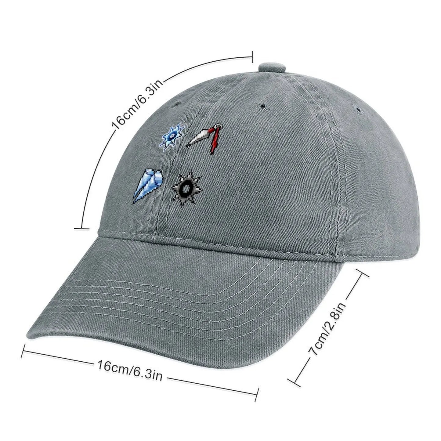 MapleStory Nostalgic Throwing Stars Cowboy Hat Kids Hat Anime Mens Tennis Women'S