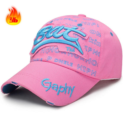 3D Letter Embroidery Patch Cotton Baseball Cap Adjustable Back New Mens Womens Outdoor Casual Sport Sun Cap Trucker Caps Dad Hat