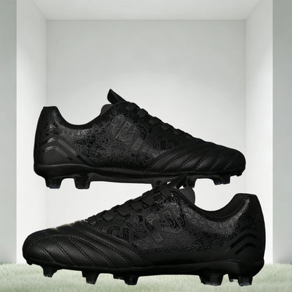 Chaussures de football unisexes pour hommes AG/FG, crampons légers en PU à haute adhérence pour l'entraînement sportif sur gazon extérieur
