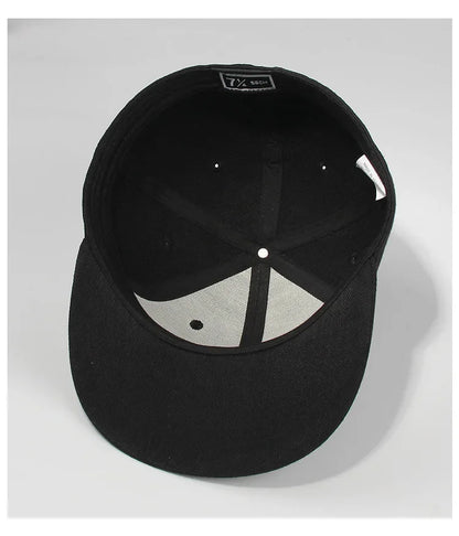 Enlarged Deepening XxxxL 65cm Snapback Cap Full Closed Men Women Flat Brim Hip Hop Hat Fitted Size Summer Baseball Cap Snapback