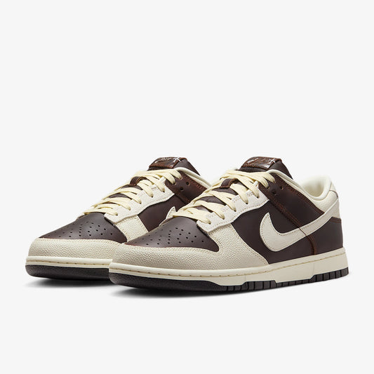 Nike Authentic Dunk Low herrskor i slitstarkt klassiskt läder med god andningsförmåga IH7333-200