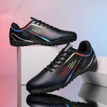 New Men Soccer Shoes High-top Futsal High-quality Cleats Grass Non-Slip Football Boots Match Sneakers Indoor Hot-selling FG/TF