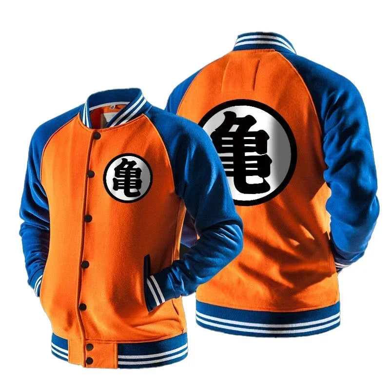 Nova japanska anime Dragon Ball Z sveučilišna jakna, jesenska ležerna majica s kapuljačom, kaput-jakna, brendirana bejzbolska jakna