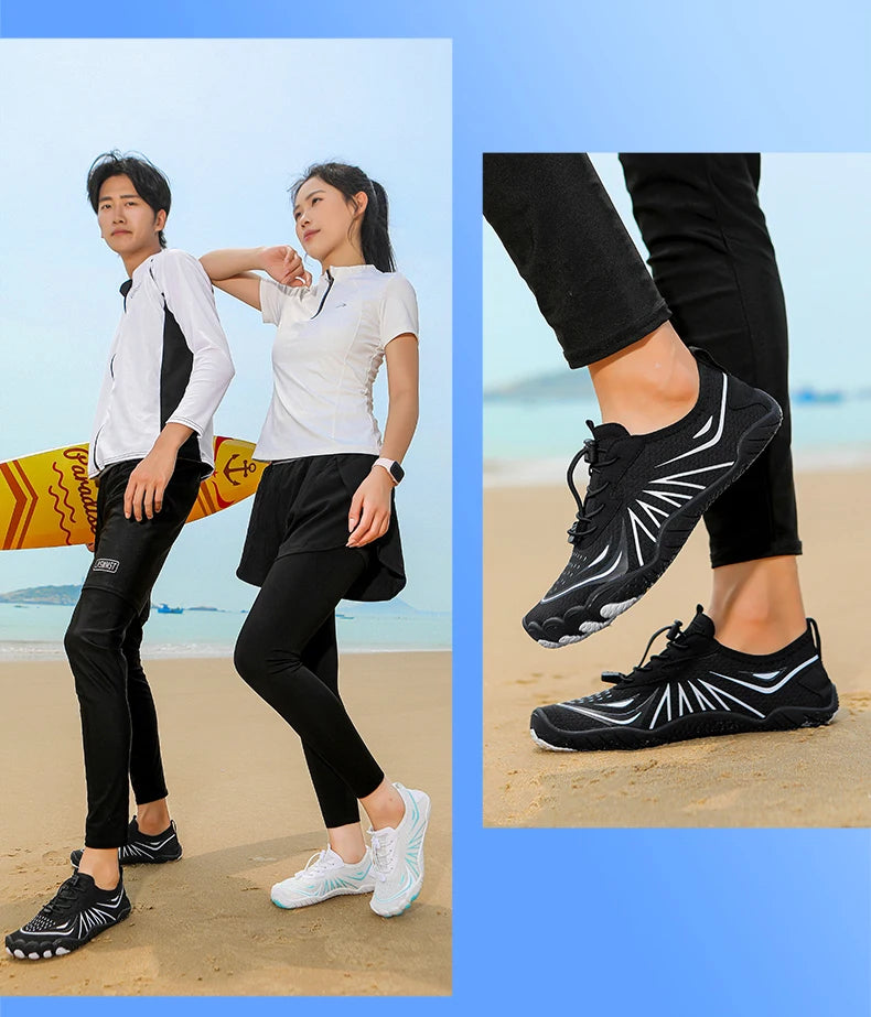 quick-drying non-slip water shoes for men and women couples, can be used for outdoor beach and indoor fitness