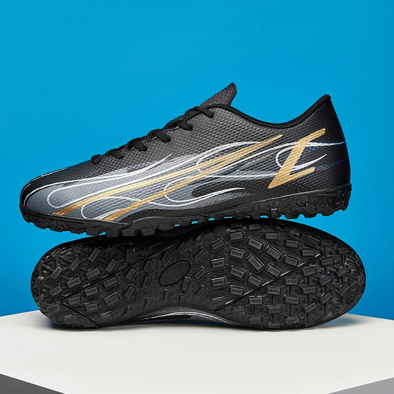 Chaussures de football grande taille 46 47 pour hommes, entraînement, matchs sportifs, gazon artificiel, crampons TF, chaussures transfrontalières, chaussures pour hommes