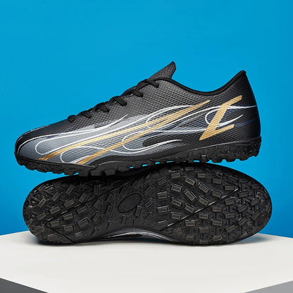 Chaussures de football grande taille 46 47 pour hommes, entraînement, matchs sportifs, gazon artificiel, crampons TF, chaussures transfrontalières, chaussures pour hommes