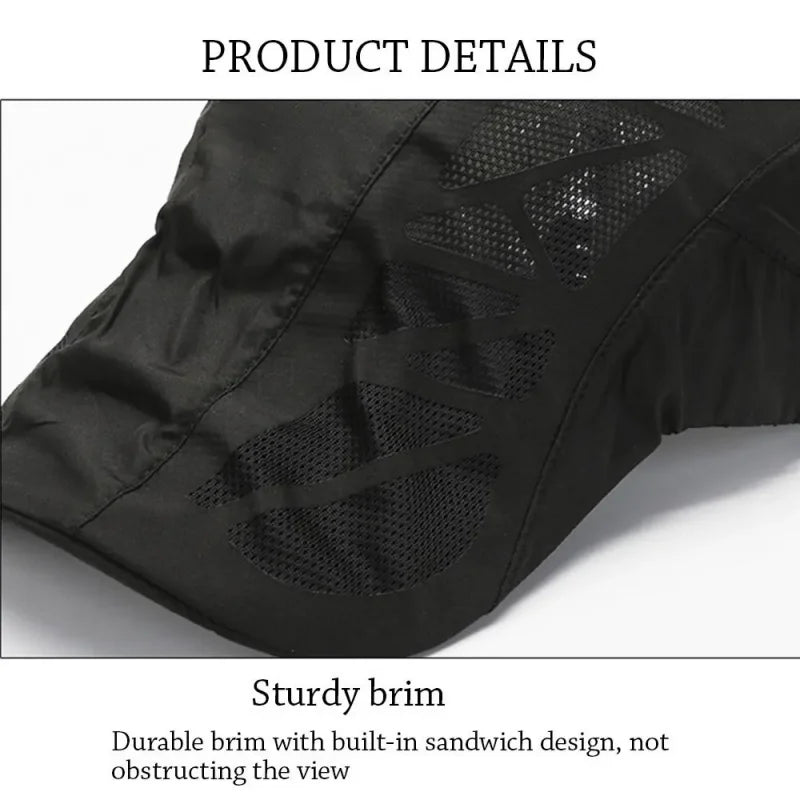 Unisex SPORTS Letter Printed Quick-drying Baseball Cap Sunhats Outdoor Summer Breathable Mesh Sunshade Caps Beret Visor Golf Hat