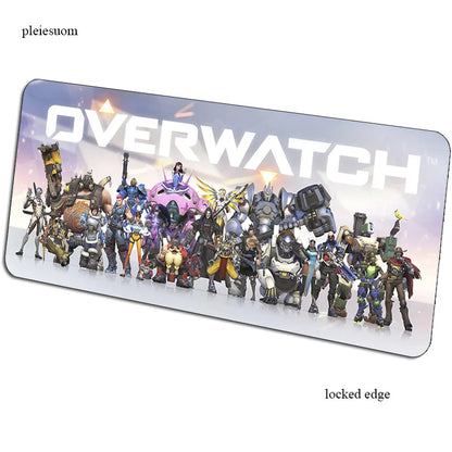 Overwatch podloga za miš s HD printom, gaming podloga za miš, igra, 900x400x3mm, podloga za miš za gamere, računalni stol, najpovoljnija podloga, notebook mousemat, PC