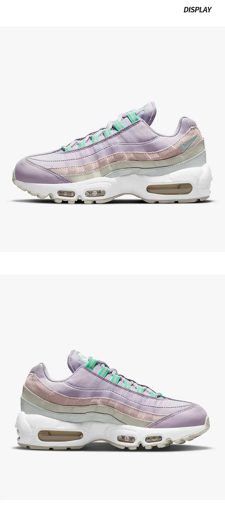 Sapatilhas desportivas Nike AIR MAX 95 genuínas para mulher, com amortecimento e conforto para corrida CZ1642-500