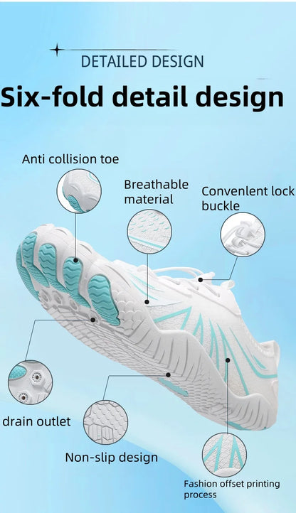 quick-drying non-slip water shoes for men and women couples, can be used for outdoor beach and indoor fitness