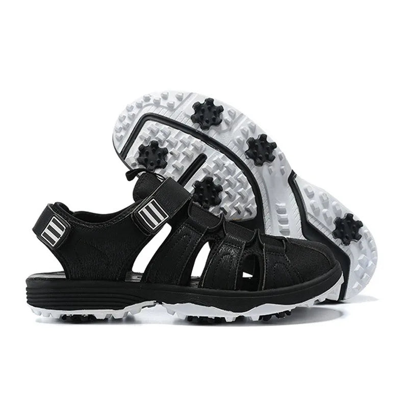 Lätta lyxiga golfsneakers för sommaren för män och kvinnor, sandaler, utomhus- och mesh-träningsskor, joggingskor, halkfria sportskor för män