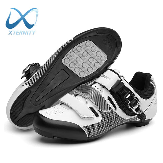 Men's Cleatless Cycling Shoes Flat Pedal MTB Shoes Non-Slip Rubber Speed Road Bike Shoes Women Racing Mountain Bicycle Sneakers