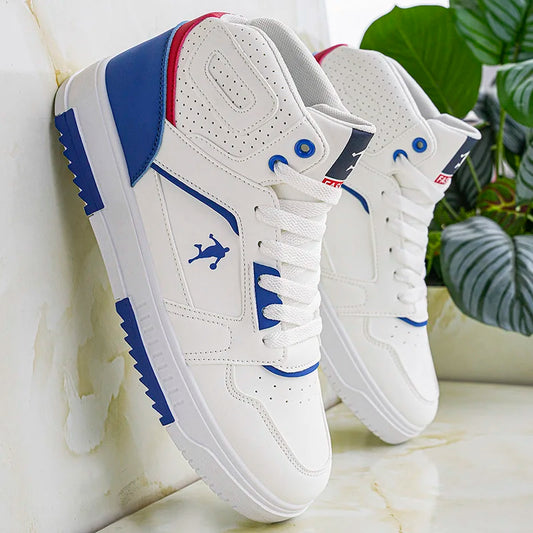 Men's Low-Top Casual Sports Shoes Fashion Basketball Sneakers Street Style Skateboarding Shoes for Teens