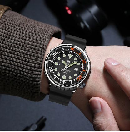 QINGXIYA Sports Men Quartz Watch Silicone Strap Waterproof Luminous Date Wristwatch Mens Military Clock Man Relogio Masculino