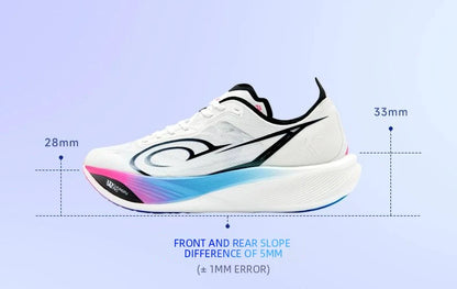 QIAODAN Feiying PB3 Enhanced Edition Professional Marathon Carbon Board futócipő férfi sportcipő QDB023251299T