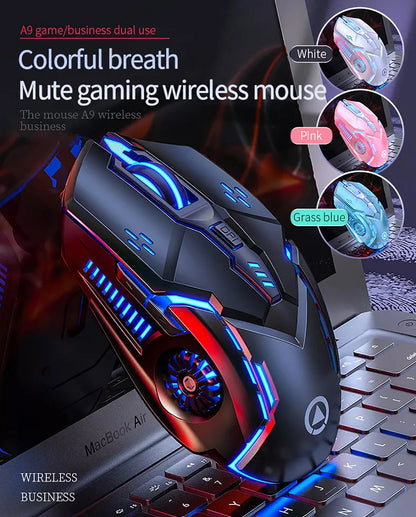 G5 Wired Gaming Mouse with RGB Backlight, High Sensitivity 6-Button Programmable Gaming Mouse for PC, Laptop & Computer