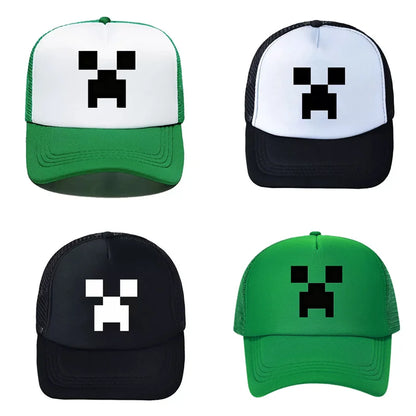 Cyberpunk Game Totem of Undying Hat Cosplay Unisex Pixel BlockBaseball Cap Sun Hat Outdoor Accessories