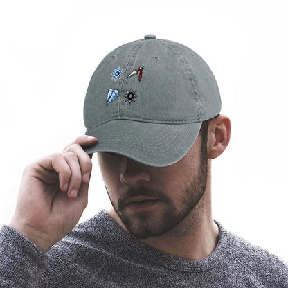 MapleStory Nostalgic Throwing Stars Cowboy Hat Kids Hat Anime Mens Tennis Women'S