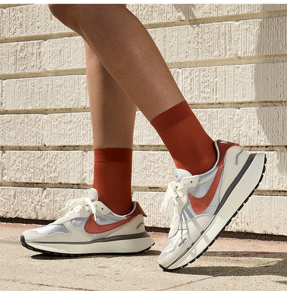 Nike Original Phoenix Waffle Damen-Freizeitschuhe, stoßdämpfend und strapazierfähig, im Retro-Stil, FD2196-001