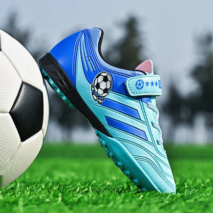 Chaussures de football pour enfants, garçons et filles, crampons de football à tige basse, baskets d'entraînement en plein air pour enfants, bottes de football tendance pour étudiants