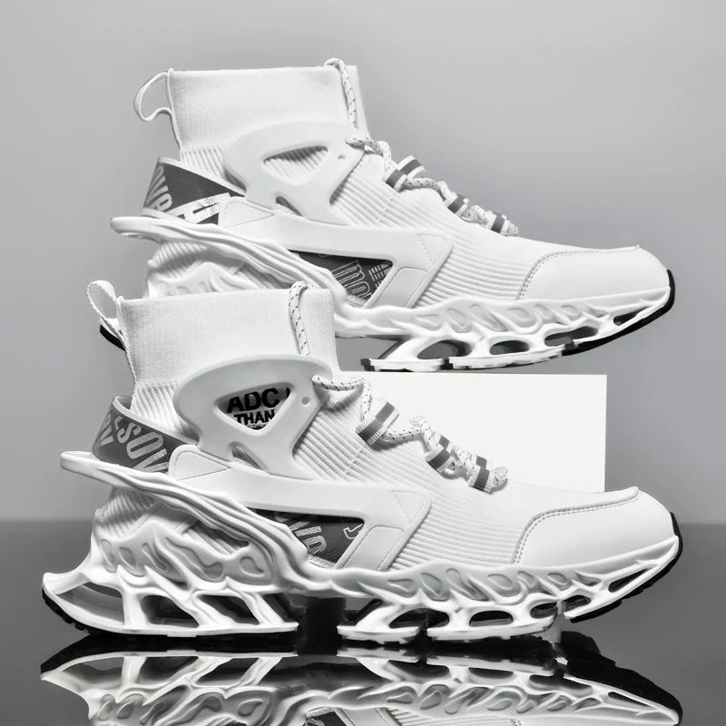 Chaussures de course respirantes pour hommes, baskets pour hommes, mocassins à la mode, chaussures de tennis décontractées, course d'entraînement, luxe