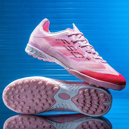 Chaussures de football pour hommes, crampons d'entraînement rapides pour terrain extérieur, chaussures de football à crampons pour terrain synthétique, baskets basses originales unisexes