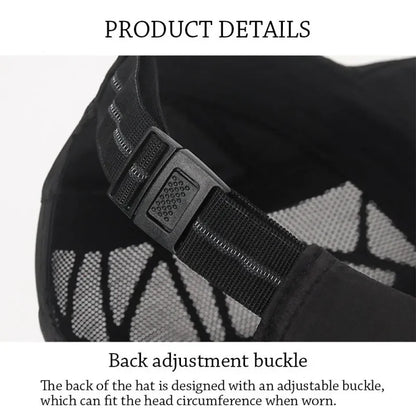 Unisex SPORTS Letter Printed Quick-drying Baseball Cap Sunhats Outdoor Summer Breathable Mesh Sunshade Caps Beret Visor Golf Hat