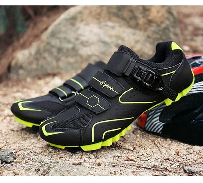 Scarpe da ciclismo unisex con suola rigida – Scarpe da bici da strada 4-Season con pedali a sgancio rapido, ideali per la MTB e gli sport all’aria aperta